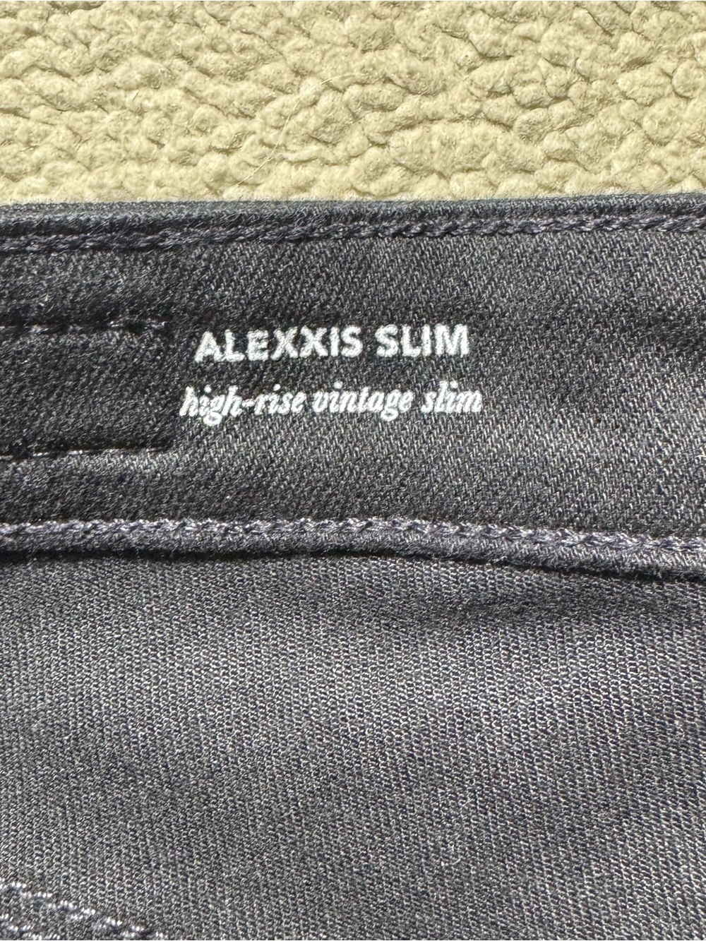 Adriano Goldschmied Jeans Womens 25R Alexxis Slim High Rise Vintage Slim 25x28.5 - Picture 7 of 15